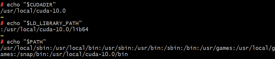 ubuntu 18.04 cuda 10.0 tensorflow